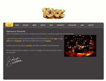 Tablet Screenshot of 10ccworld.com